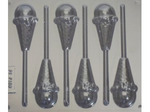 Icecream Cone 6 Cavity